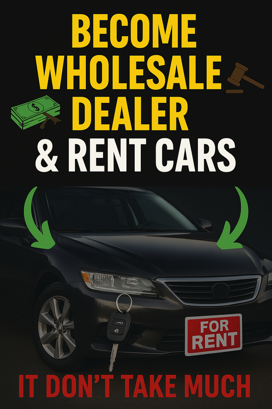 How to Become a Car Dealer and How to Rent Cars